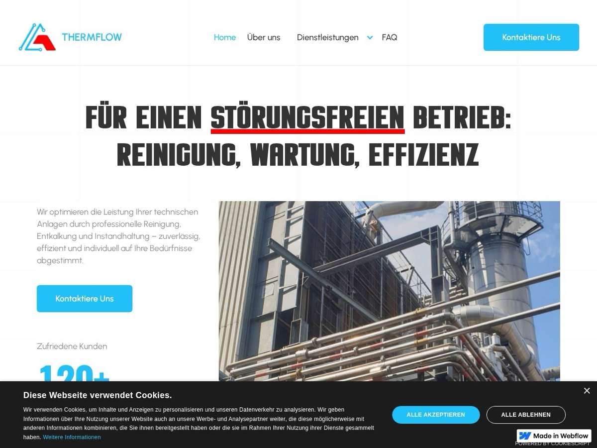Thermocare — Website